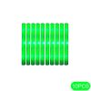 10Pcs Glow Sticks Bulk Colorful LED Foam Stick Cheer Bar Party Foam Glitter Glow Sticks Portable Luminous Atmosphere Party Props - Always light-green