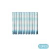 10Pcs Glow Sticks Bulk Colorful LED Foam Stick Cheer Bar Party Foam Glitter Glow Sticks Portable Luminous Atmosphere Party Props - Always light-white