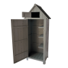 XWT005	wood garden storage shed - as Pic