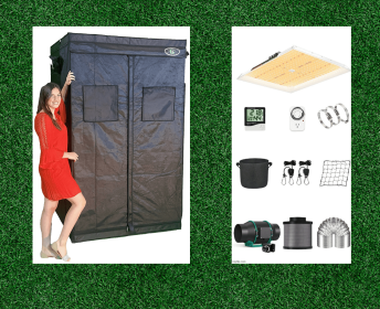 4'x4' Hydroponics Grow Tent Kit - 16 Plant - Default