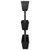Garden Planter 3 pcs 39.4" Anthracite - Anthracite