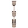 Garden Planter 3 pcs 39.4" Taupe - Taupe