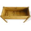 Raised Garden Raised Bed Solid Acacia Wood - Brown