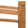 Garden Bridge 55.1"x23.6"x23.6" Solid Firwood - Brown