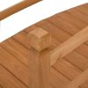 Garden Bridge 55.1"x23.6"x23.6" Solid Firwood - Brown