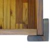 Raised Garden Raised Bed Solid Acacia Wood - Brown