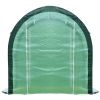 Topline Outdoor Garden Greenhouse with Zipper Openings - Green