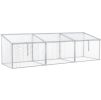 71"L x 21"W x 20.25"H Aluminum Vented Cold Frame Mini Greenhouse Kit - Greenhouse