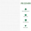 6' x 3' x 3' Portable Mini Greenhouse;  Outdoor Garden with Large Zipper Doors and Water/UV PE Cover;  White - White