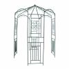 Garden Arch 98.4" Dark Green - Black