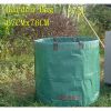 72 Gallons Reusable Heavy Duty Gardening Bags - Green
