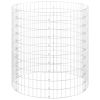 Garden Composter √ò39.4"x39.4" Galvanized Steel - Silver