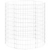 Garden Composter √ò39.4"x39.4" Galvanized Steel - Silver