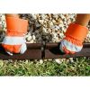 3" x 48" Black Rubber No Dig Landscape Garden Border Edging (Pack 6) - Brown