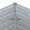 Raised Garden Bed 63"x31.5"x30.3" Galvanized Steel Green - Green