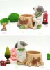 Lovely Doggy Succulent Planter Pot Resin Succulent Cactus Bonsai Plant Container - Default