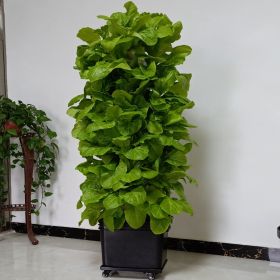 Home Garden Indoor Stackable 7 Layers 28 Plant Sites Hydroponics Growing Systems Kit Aeroponic Tower - 7 Layers/Tower