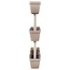 Garden Planter 6 pcs 39.4" Taupe - Taupe