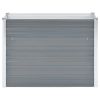 Garden Raised Bed Galvanized Steel 39.4"x15.7"x31.3" Gray - Grey