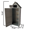 XWT005	wood garden storage shed - as Pic