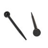 3" x 48" Black Rubber No Dig Landscape Garden Border Edging (Pack 6) - Black