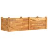 Garden Raised Bed 6.7"x23.6"x17.3" Solid Wood Acacia - Brown