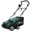 Garden Scarifier, 2-in-1 16INCH Dethatcher Scarifier,15 Amp Electric Lawn Dethatcher,Removable Collection Bag extra large 58QT - as Pic