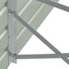 Garden Raised Bed Galvanized Steel 39.4"x15.7"x31.3" Gray - Grey