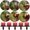 1 Set Automatic Micro Drip Irrigation Watering System Kit Hose Home Garden & Adjustable Drippers Greenhouses Potted Grows - 5m Single Outlet Suit