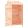 Garden Shed 21.7"x20.5"x44.1" Solid Wood Fir - Brown