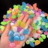 200PCS Pebbles Glowing in The Dark Aquarium Colored Light Rock, Fairy Garden Walkway Decoration Luminous Stone - Multicolor