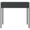 Garden Planters 2 pcs Anthracite Galvanized Steel - Anthracite