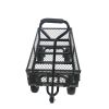 Wagon Cart Garden cart trucks make it easier to transport firewood - Black