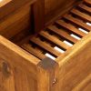 Garden Raised Bed Acacia Wood 39.4"x11.8"x9.8" - Brown