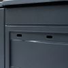 Garden Composters 3 pcs Gray 23.6"x23.6"x28.7" 206.1 gal - Grey