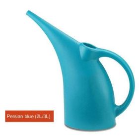 Plant Potted Plant Watering Can Gardening Tools Flowers Sprinkling Can with Shower (Option: 2L Persian Blue)